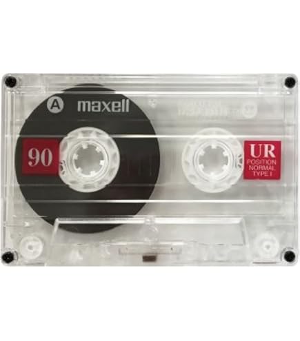 Maxell 109024 UR-60 2PK Normal Bias Audio Cassettes 60 Minutes